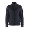 BLÅKLÄDER softshell-takki neulottu tumma mar. sin./musta
